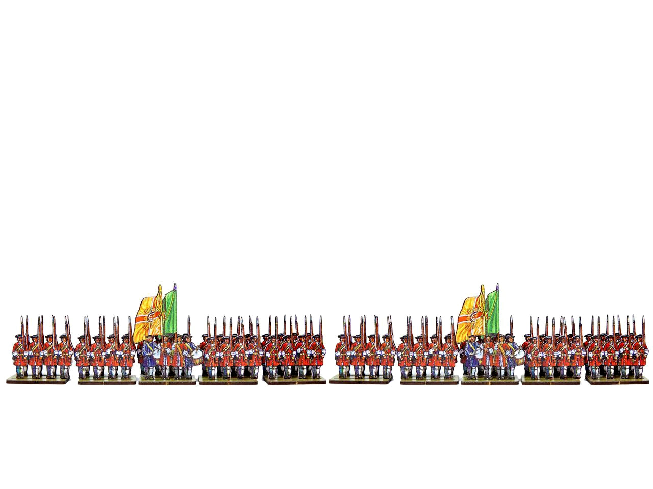 Dutch Infantry (red uniforms)