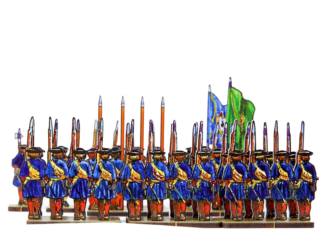 Dutch/Prussian Infantry (blue uniforms)