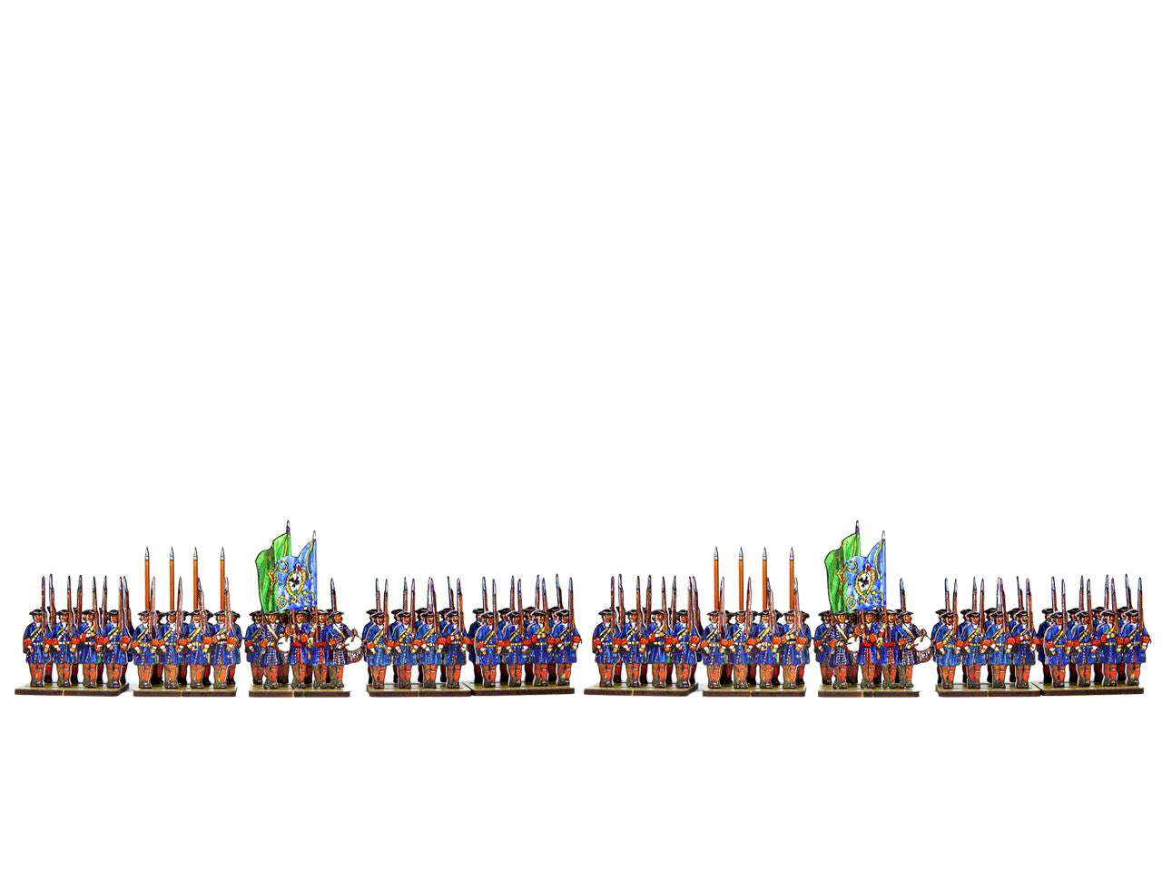 Dutch/Prussian Infantry (blue uniforms)