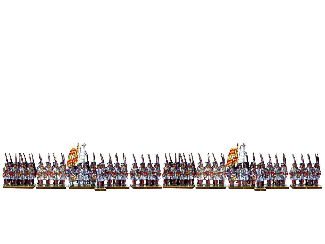 French Line Infantry Bearn (red stockings & red cuffs )