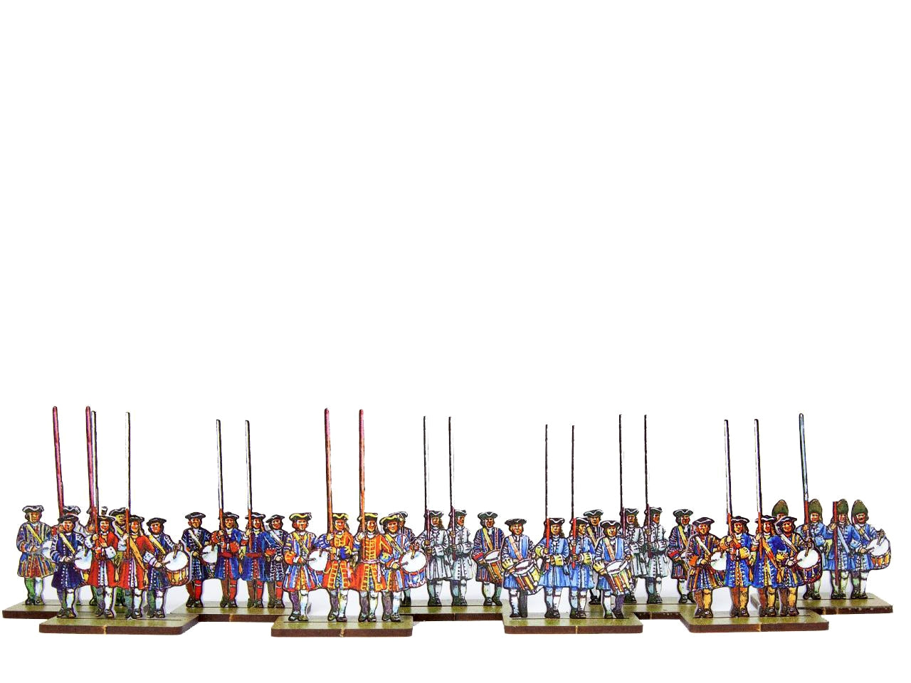 British/Dutch Infantry Flag Bearers v.1