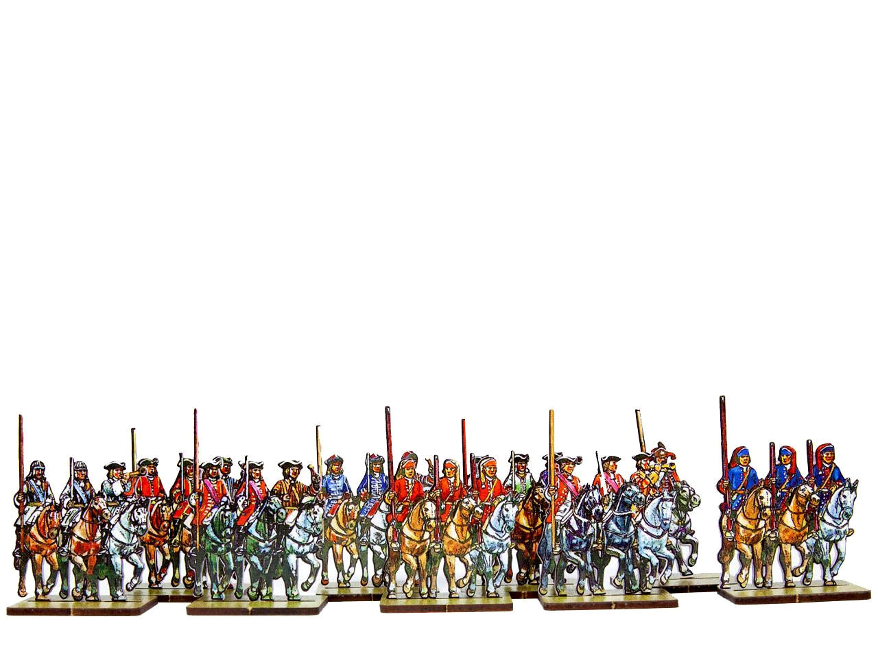 British & French Cavalry Flag Bearers v.1