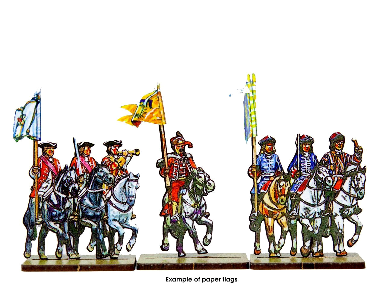 British & French Cavalry Flag Bearers v.1