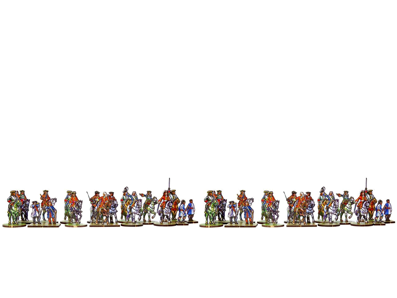 British and Allied Mounted Officers and Generals