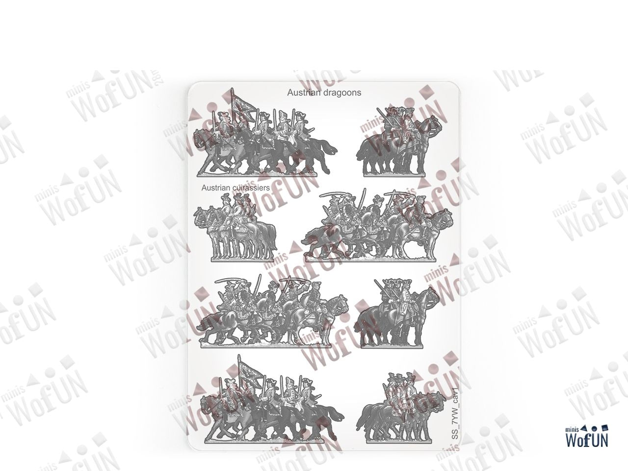 Austrian Dragoons, Austrian Cuirassiers