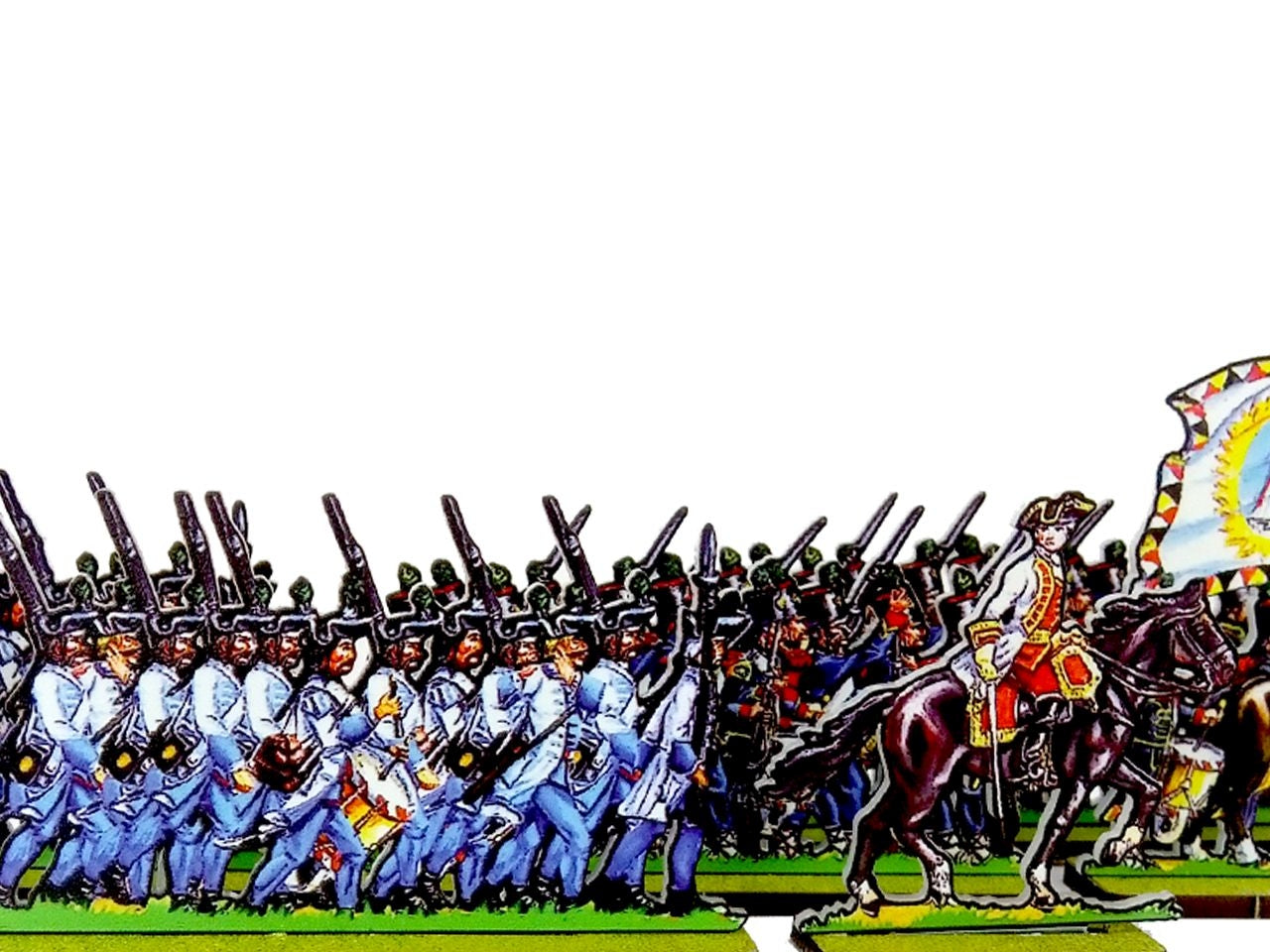 Austrian Infantry Regiment 18th reg. Szluin, Austrian Infantry Regiment 19th reg. Haller