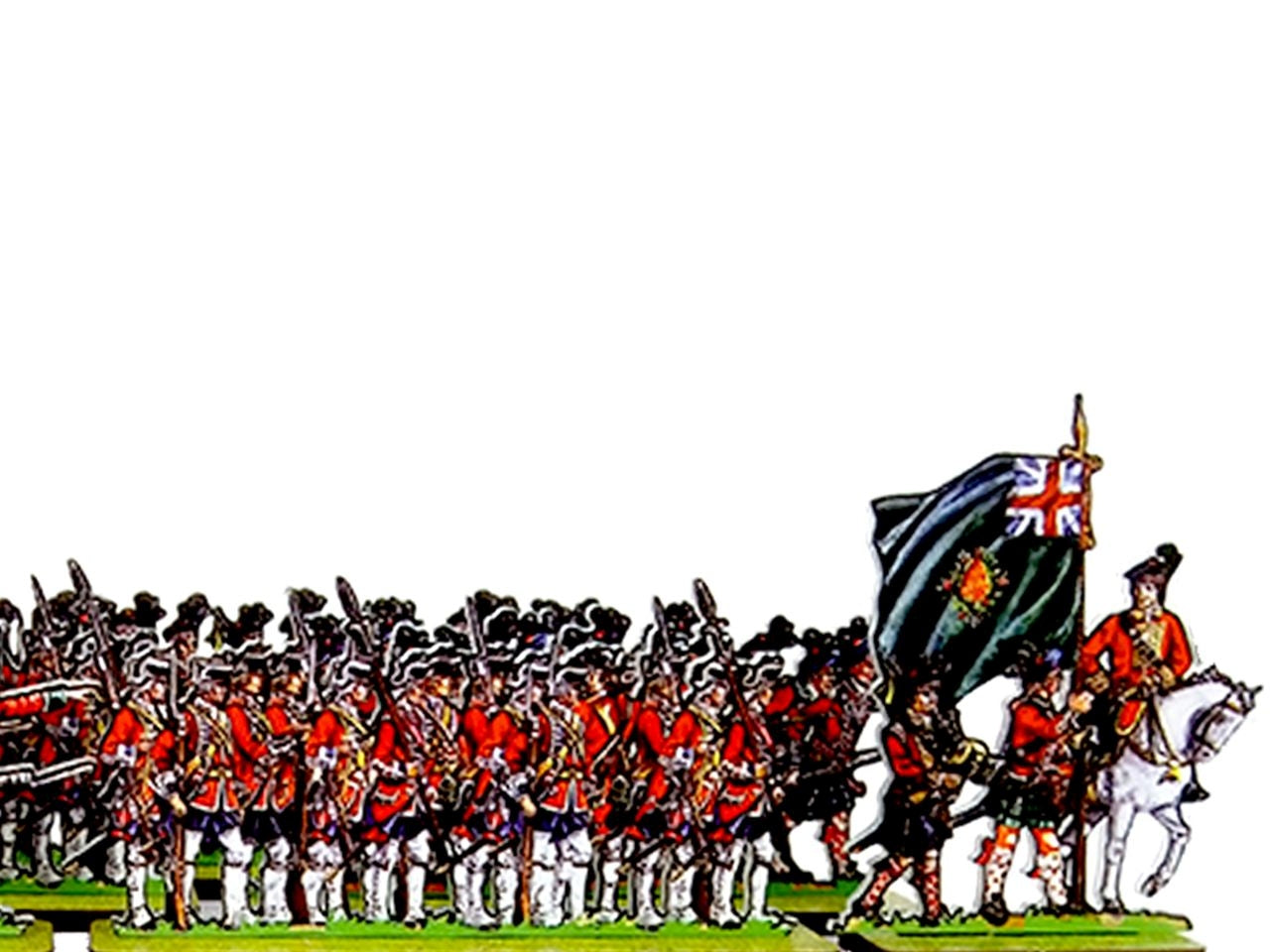 British Infantry 2nd Foot, Highland Scottish Infantry