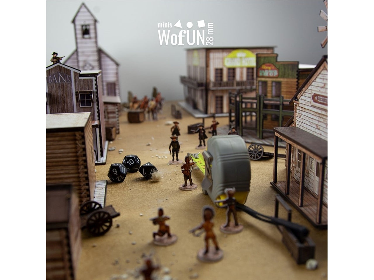 28 Wild West Town