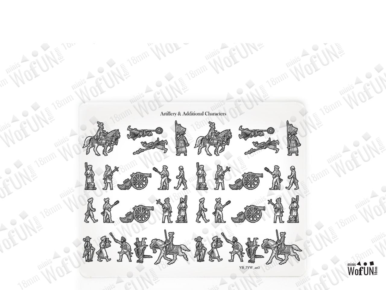 Indian Artillery & Characters