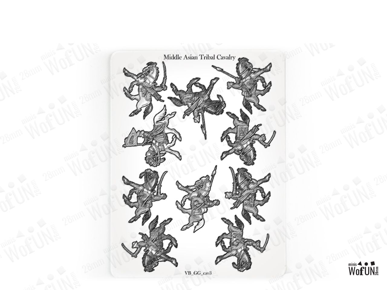 Middle Asian Tribal Cavalry