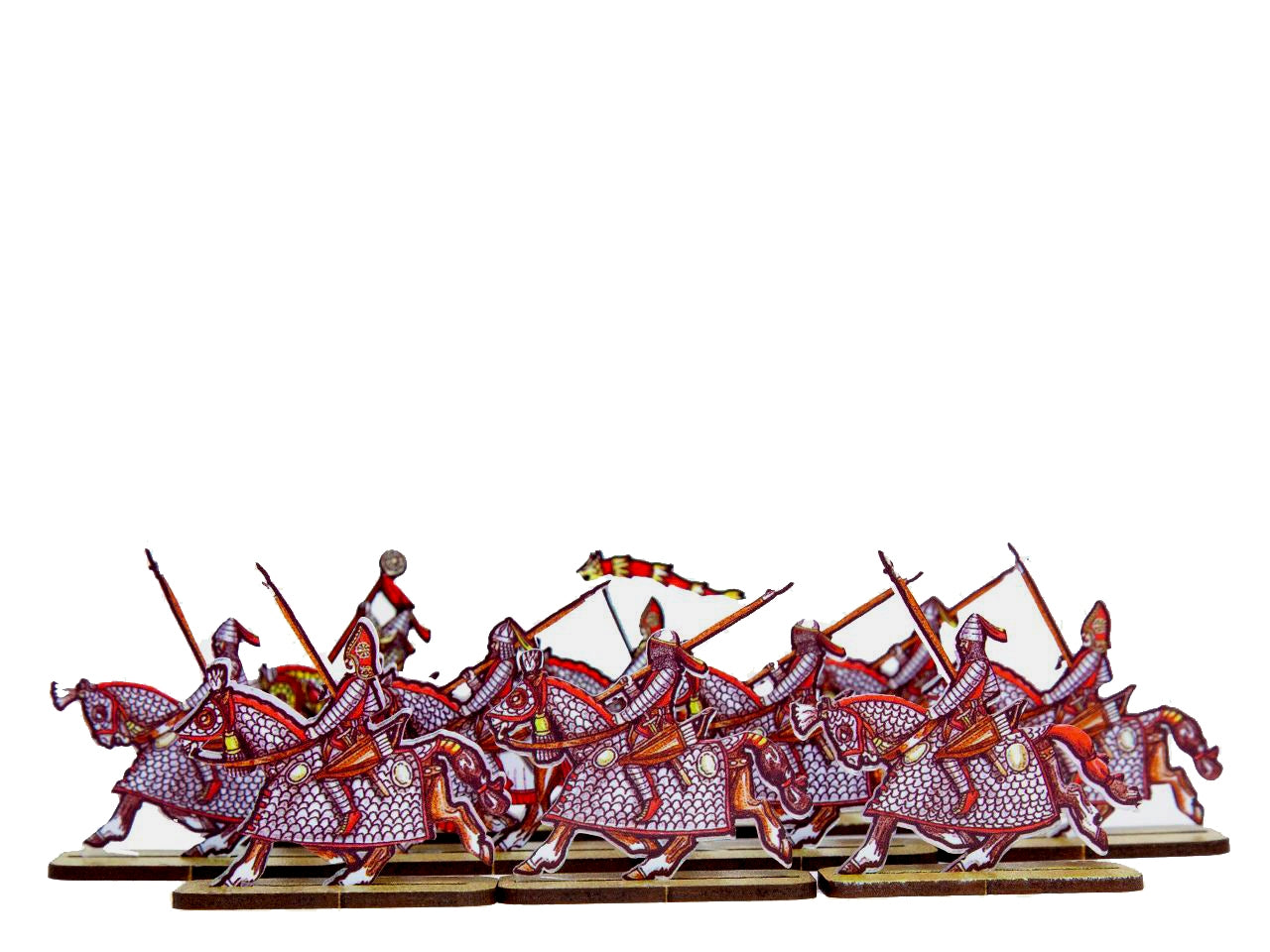 Parthian Heavy Cavalry (Escort poses)