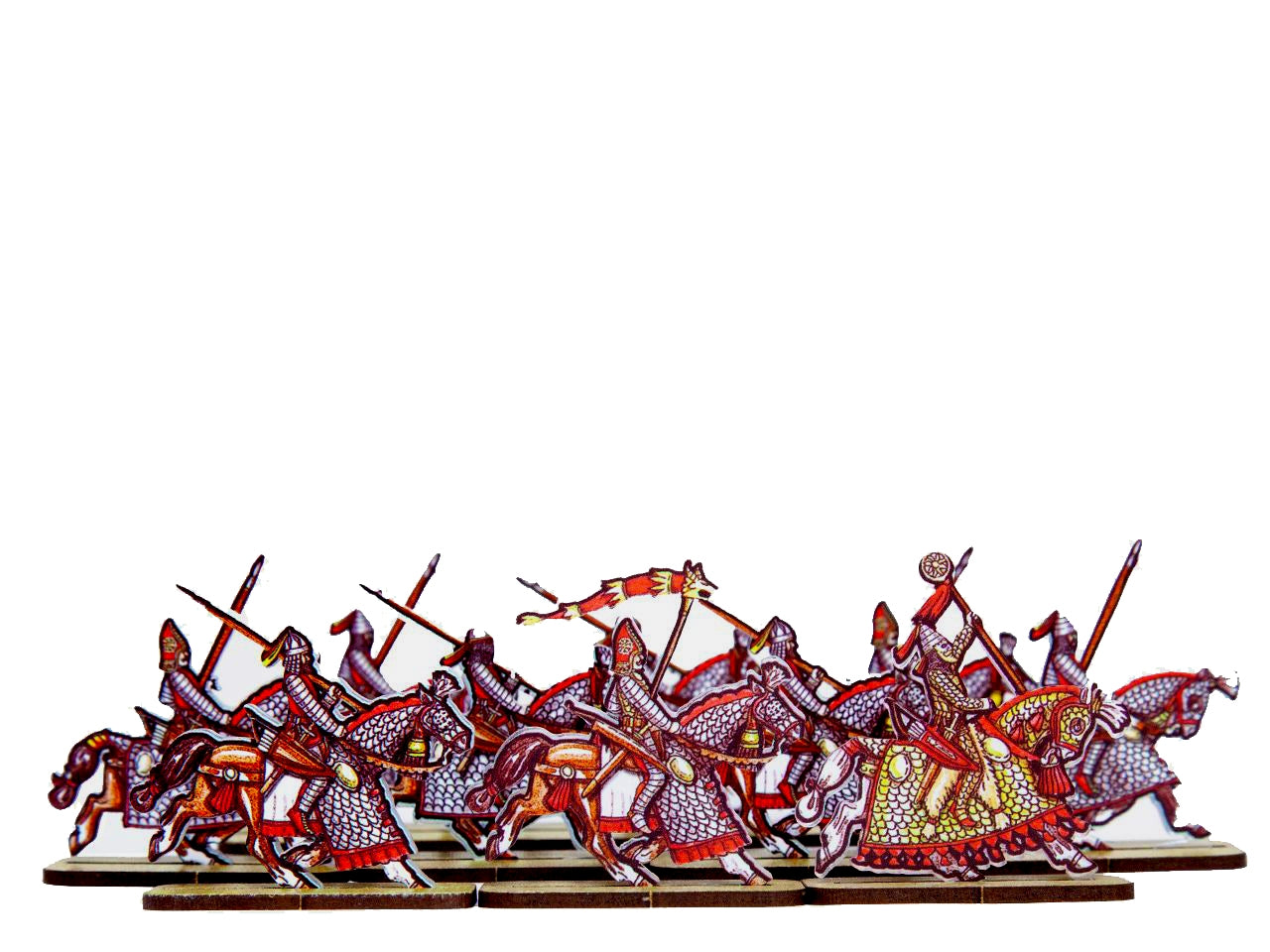 Parthian Heavy Cavalry (Escort poses)