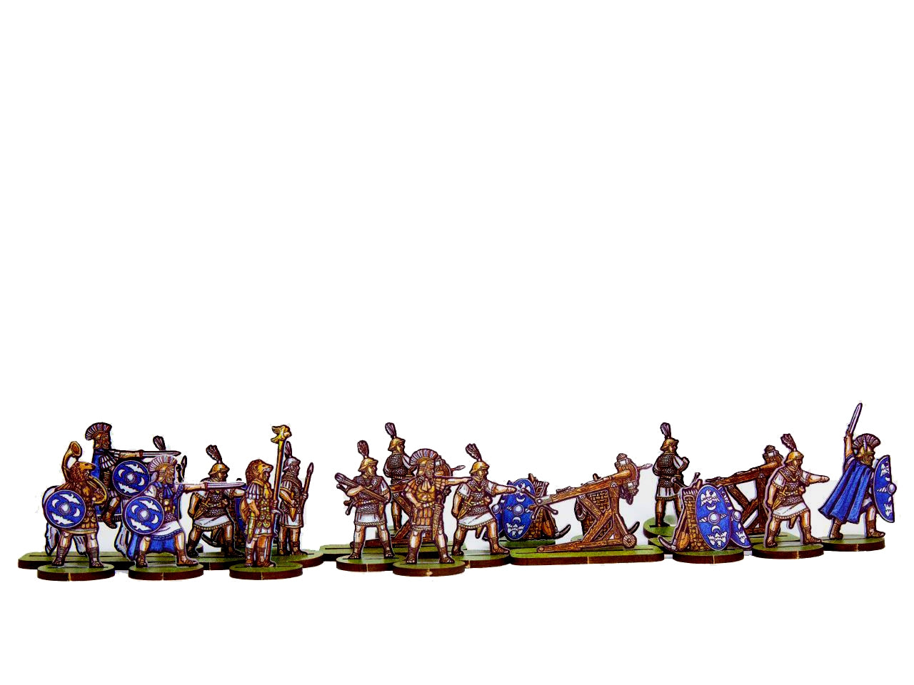 Roman Artillery & Commanders 5 (Blue Shields)