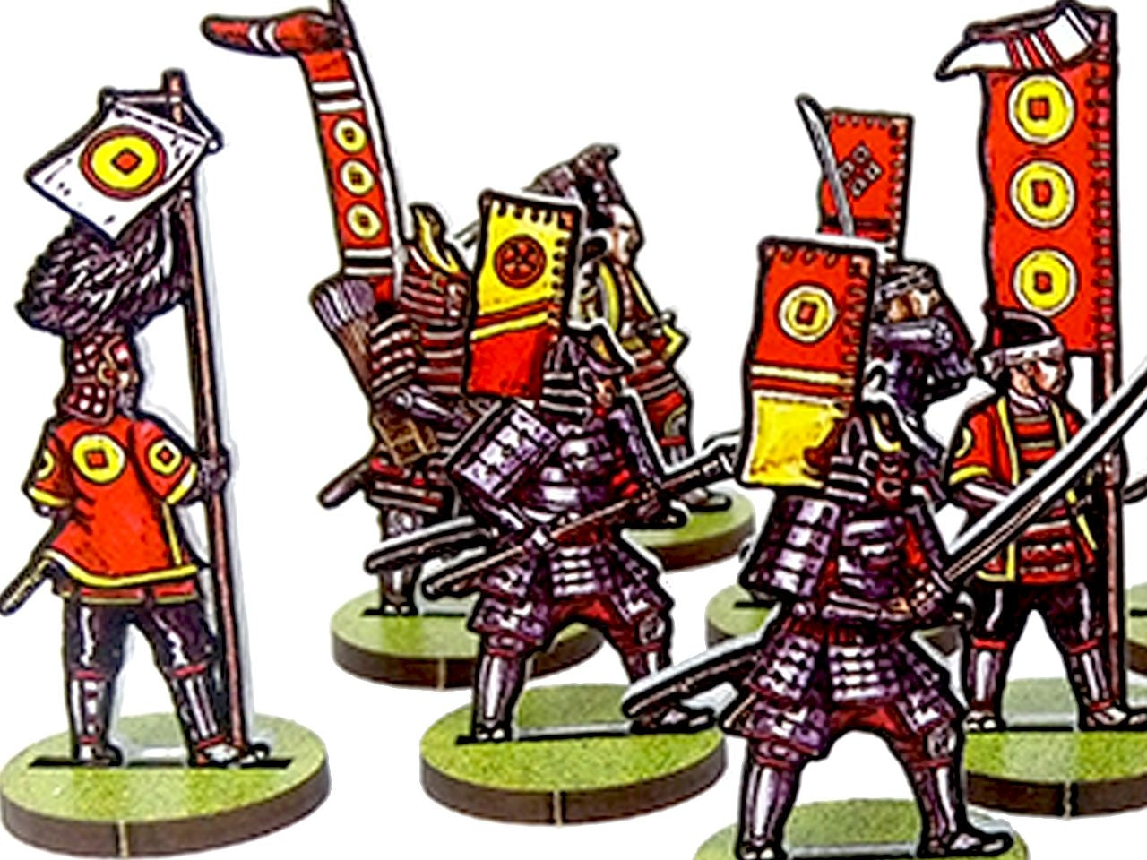 Foot Commanders and Samurai