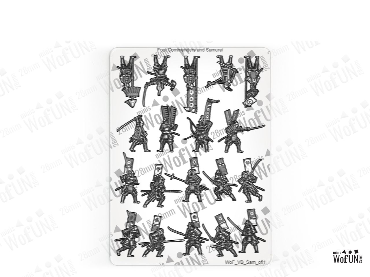Foot Commanders and Samurai