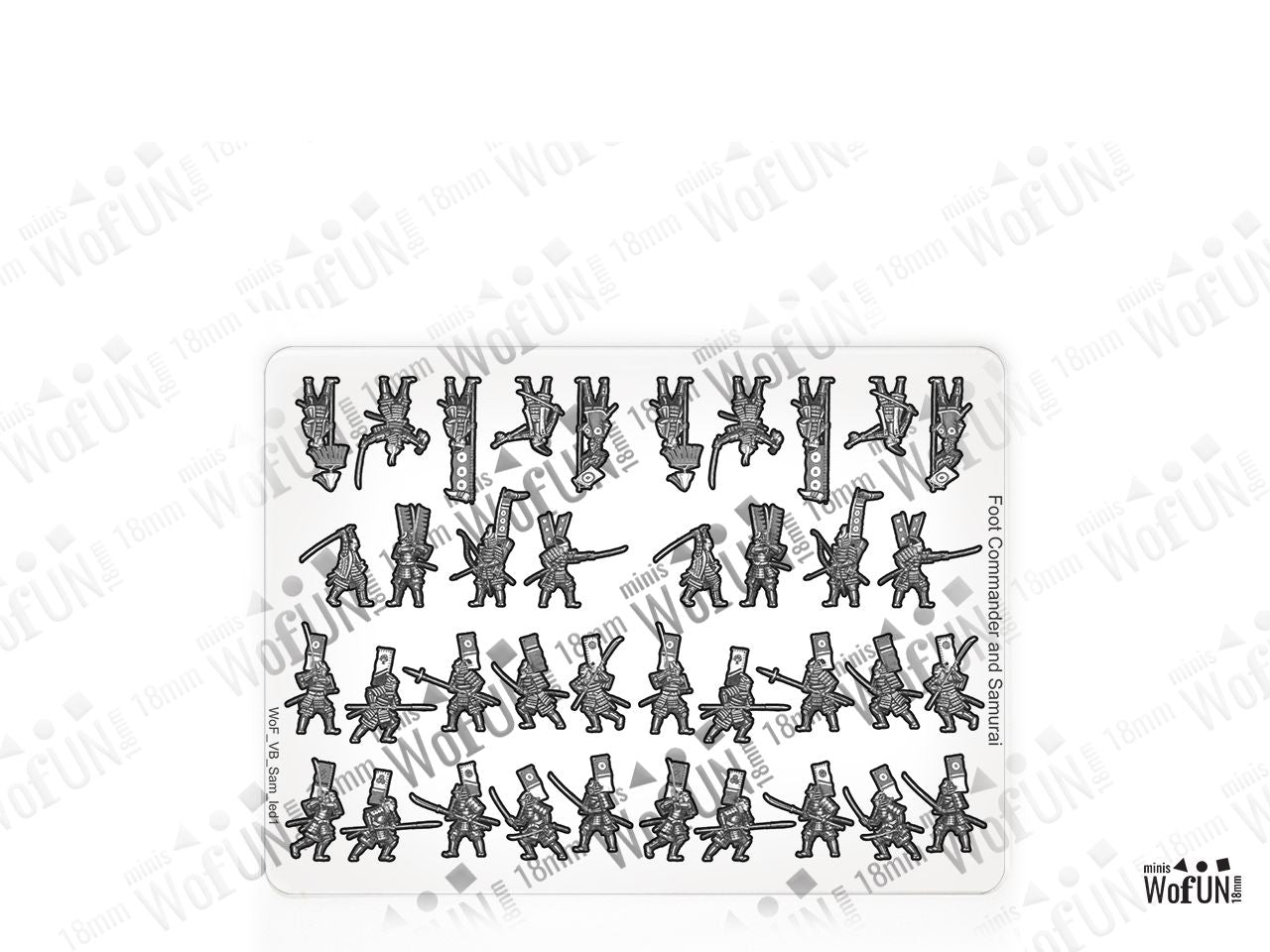 Foot Commanders and Samurai