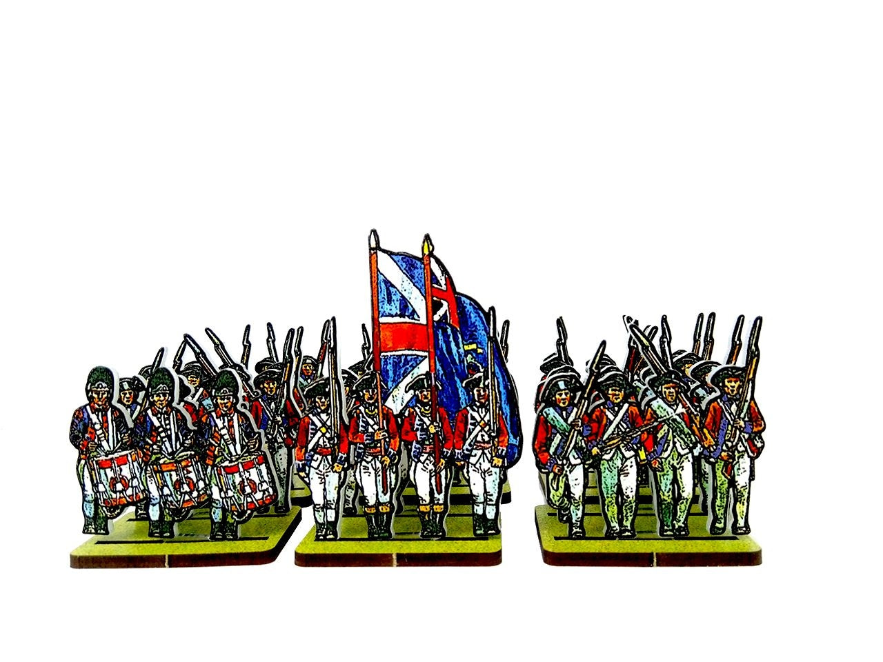 British Infantry Blue Facings