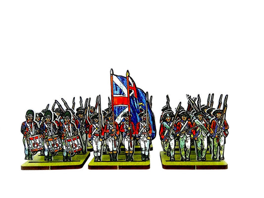 British Infantry Blue Facings