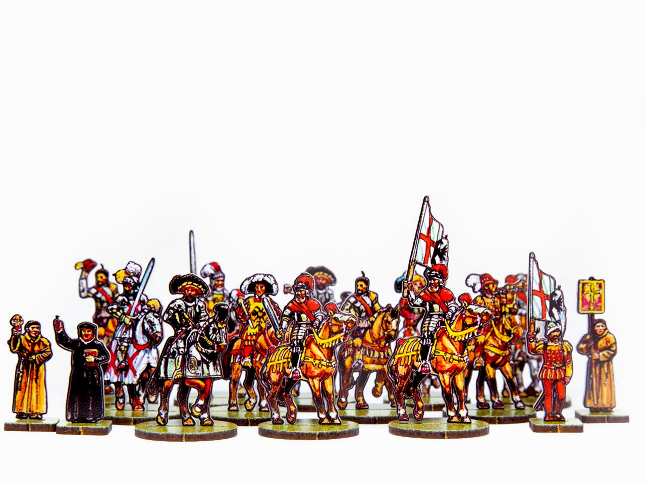 Imperial and Spanish Mounted Officers