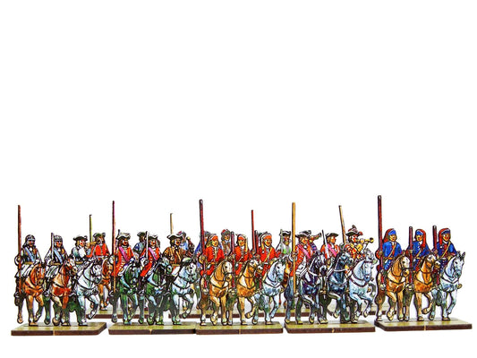 British & French Cavalry Flag Bearers v.1