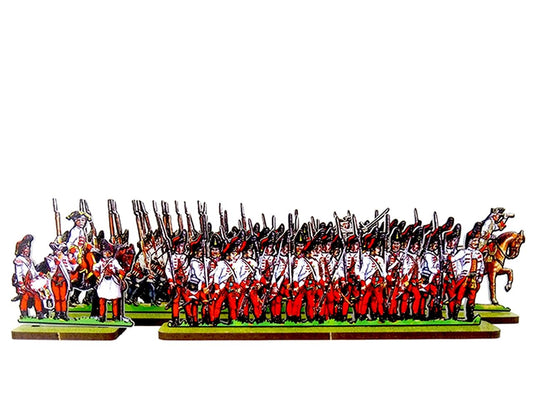 Austrian Grendiers standing, Austrian Grendiers Advancing