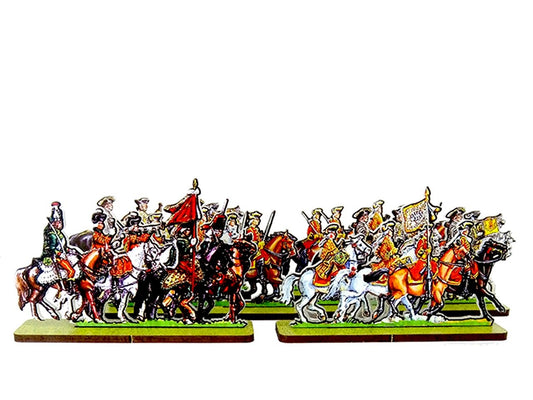 French Cavalry, Hussars of Conflans, Mason du Roi