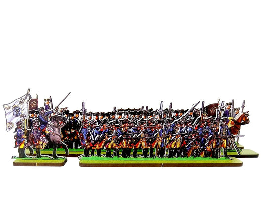 Prussian Infantry 15 Reg. Musketeers and 21 Reg. Musketeers