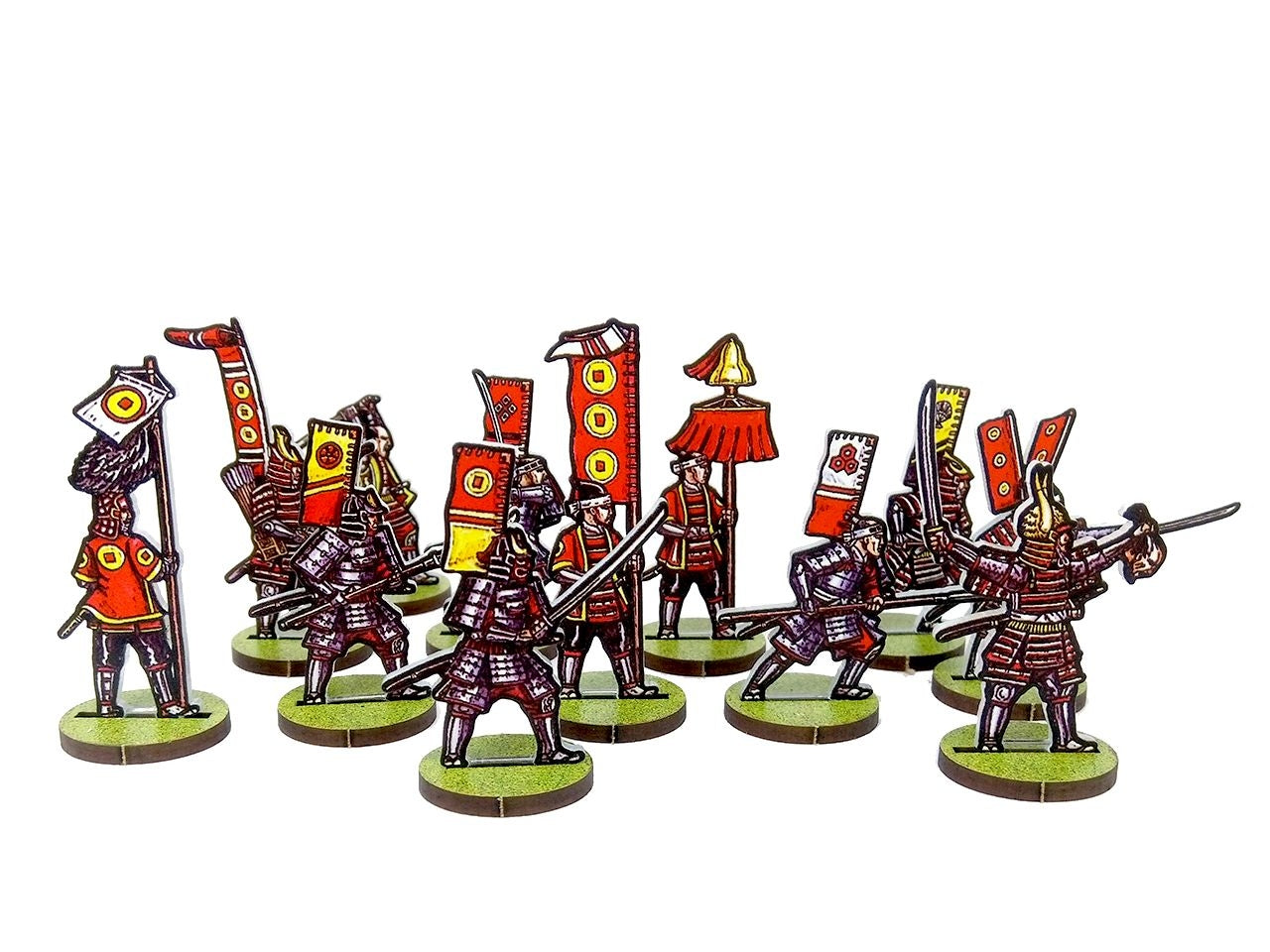 Foot Commanders and Samurai