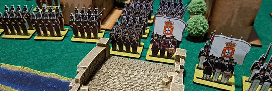 192 years of Battle of Ponte Ferreira strategy figurines war game