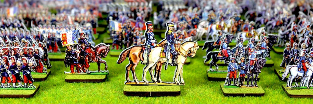 European revolutions of 1848 with nationalist armies and citizen soldiers, represented through historical tabletop miniatures