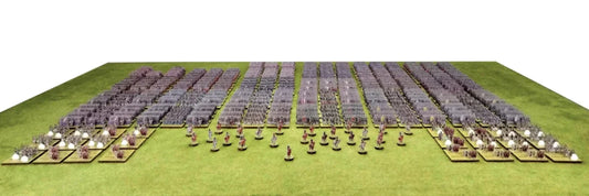 Napoleonic armies representing the coalition wars that tested Napoleon's strategy of decisive battle against attrition and allied resistance.