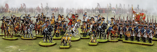 Prussian battle formations showcasing Frederick the Great's battlefield tactics