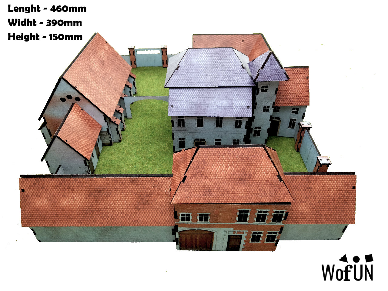 28mm Hougoumont MDF Kit