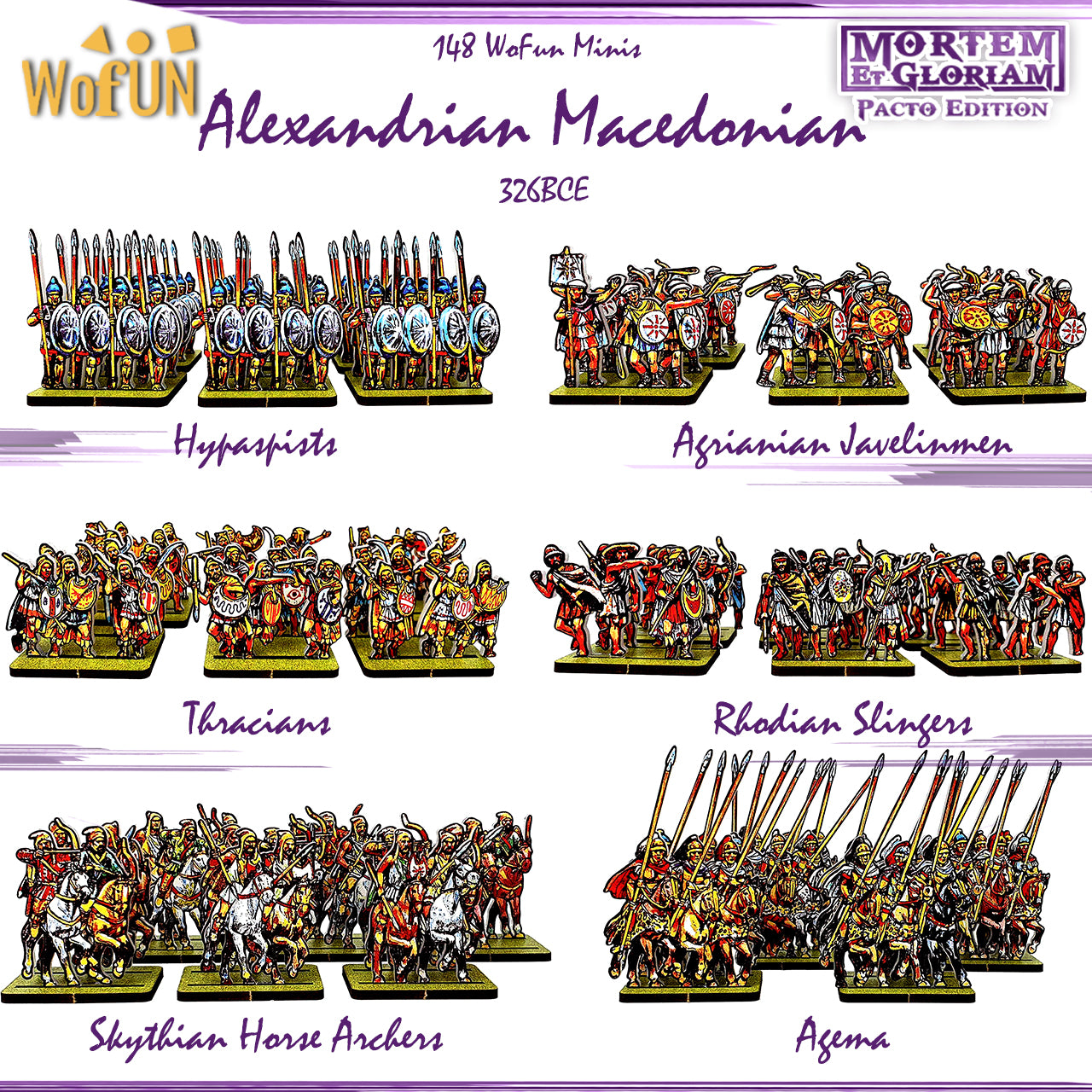 28mm Wars of Alexander the Great PACTO Pack