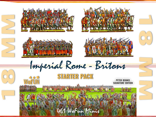 Starter Pack Imperial Rome 18 mm - Britons