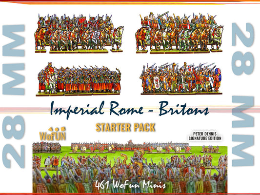 Starter Pack Imperial Rome 28 mm - Britons