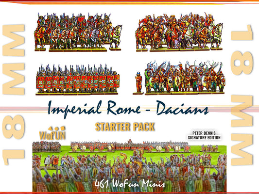 Starter Pack Imperial Rome 18 mm - Dacians