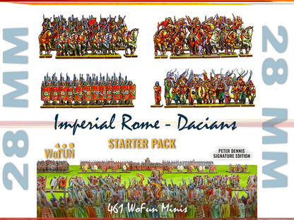 Starter Pack Imperial Rome 28 mm - Dacians