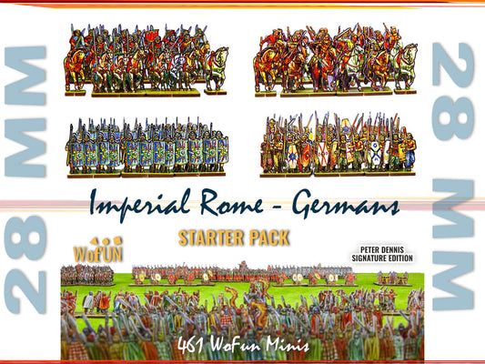 Starter Pack Imperial Rome 28 mm - Germans