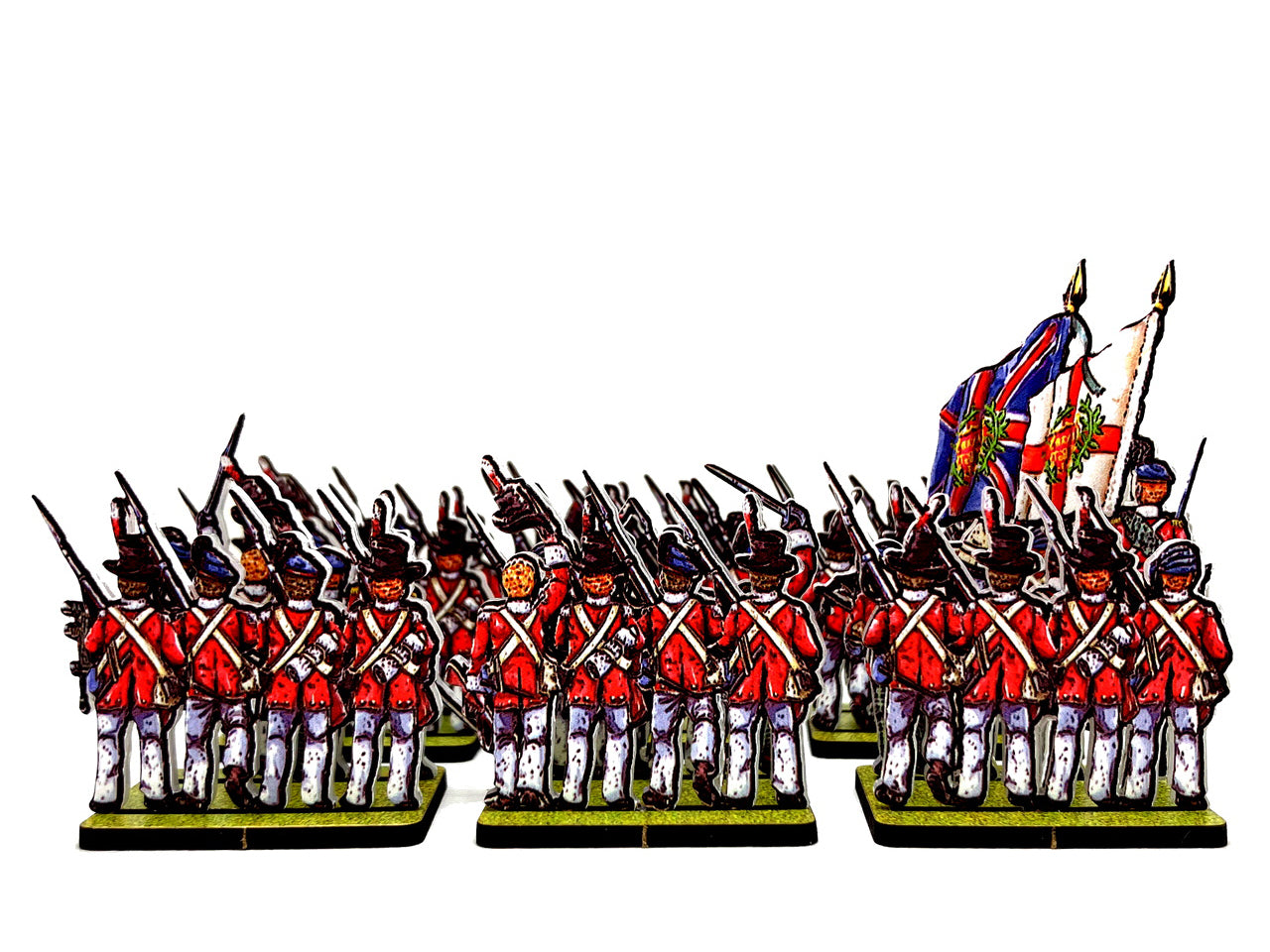74th Highland Regiment, Red Coats