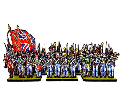 Watteville Regiment, Green Coats