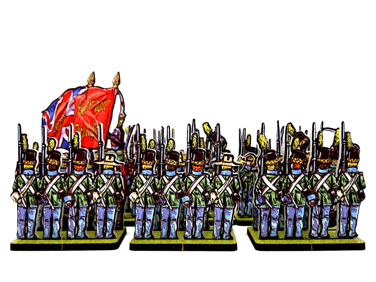 Watteville Regiment, Green Coats