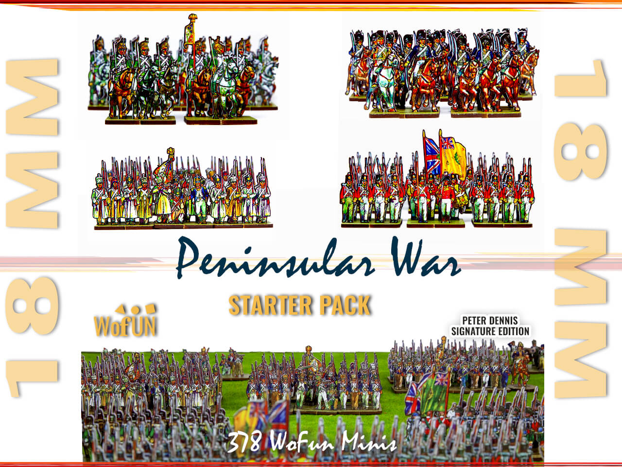 Starter Pack Peninsular War 18 mm