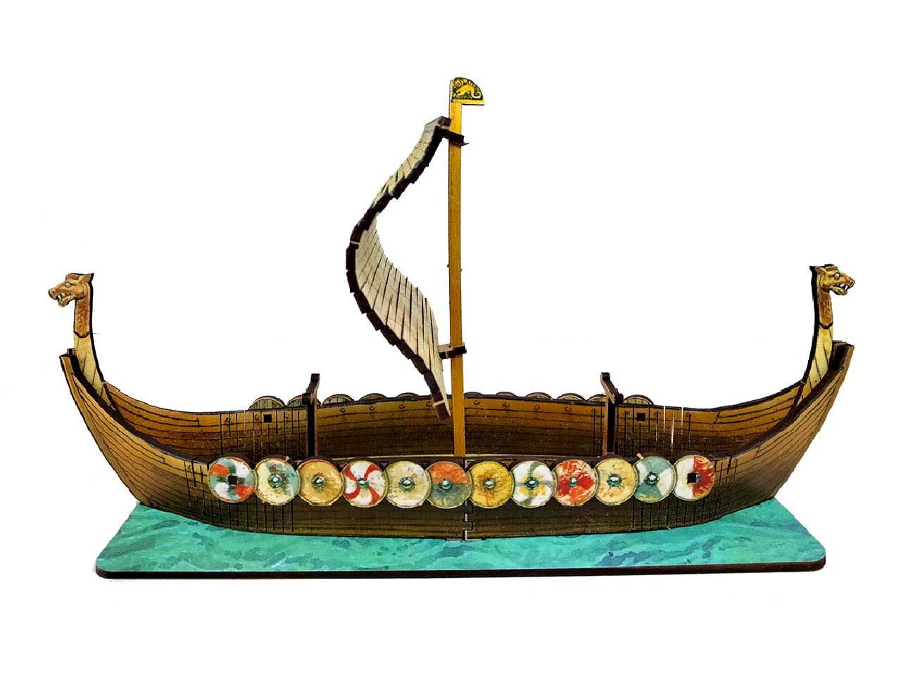 18mm Viking Longship