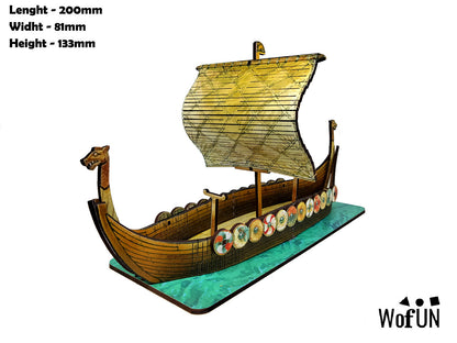 18mm Viking Longship