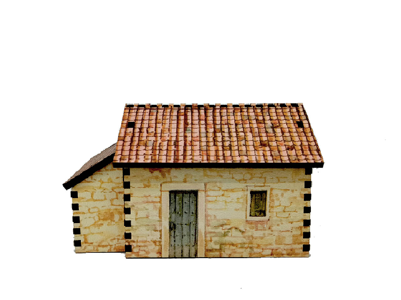 18mm Spanish Farmhouse 1