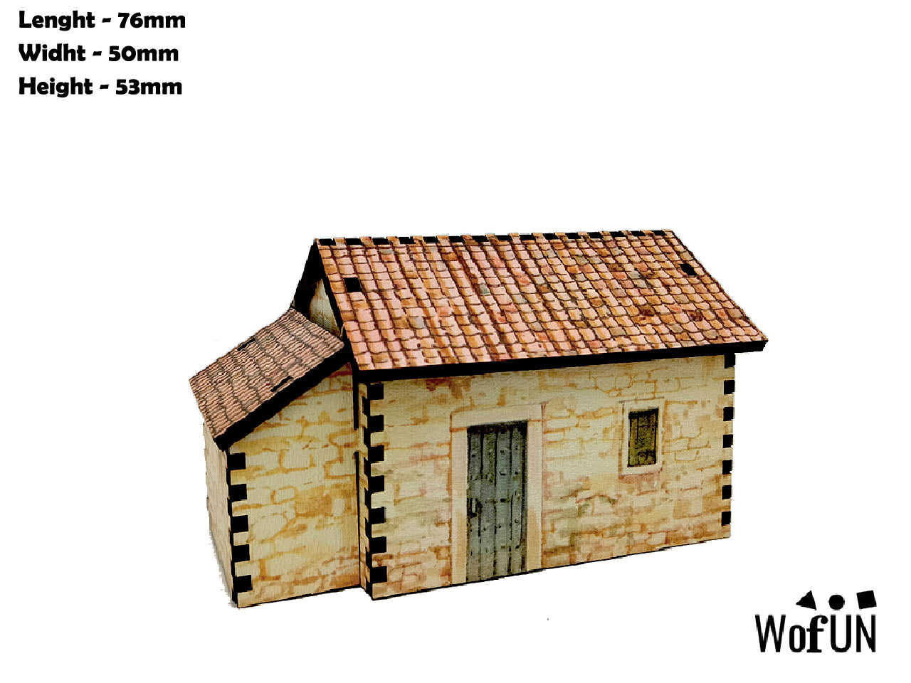 18mm Spanish Farmhouse 1