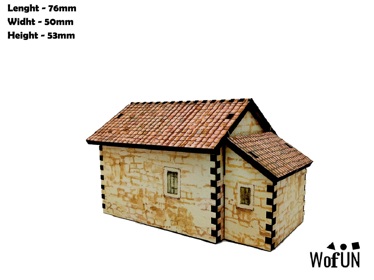 18mm Spanish Farmhouse 1