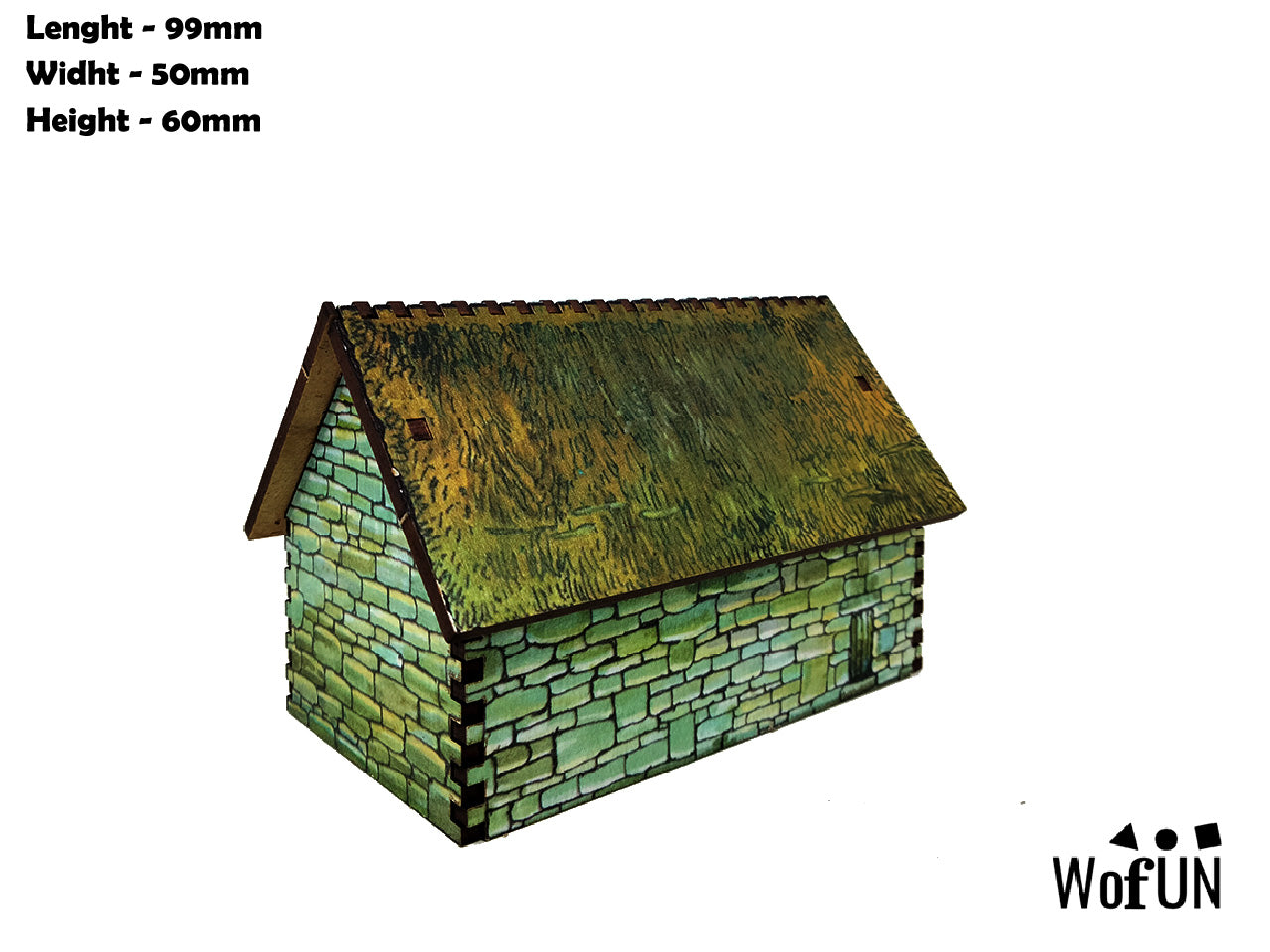 18mm Gabled House