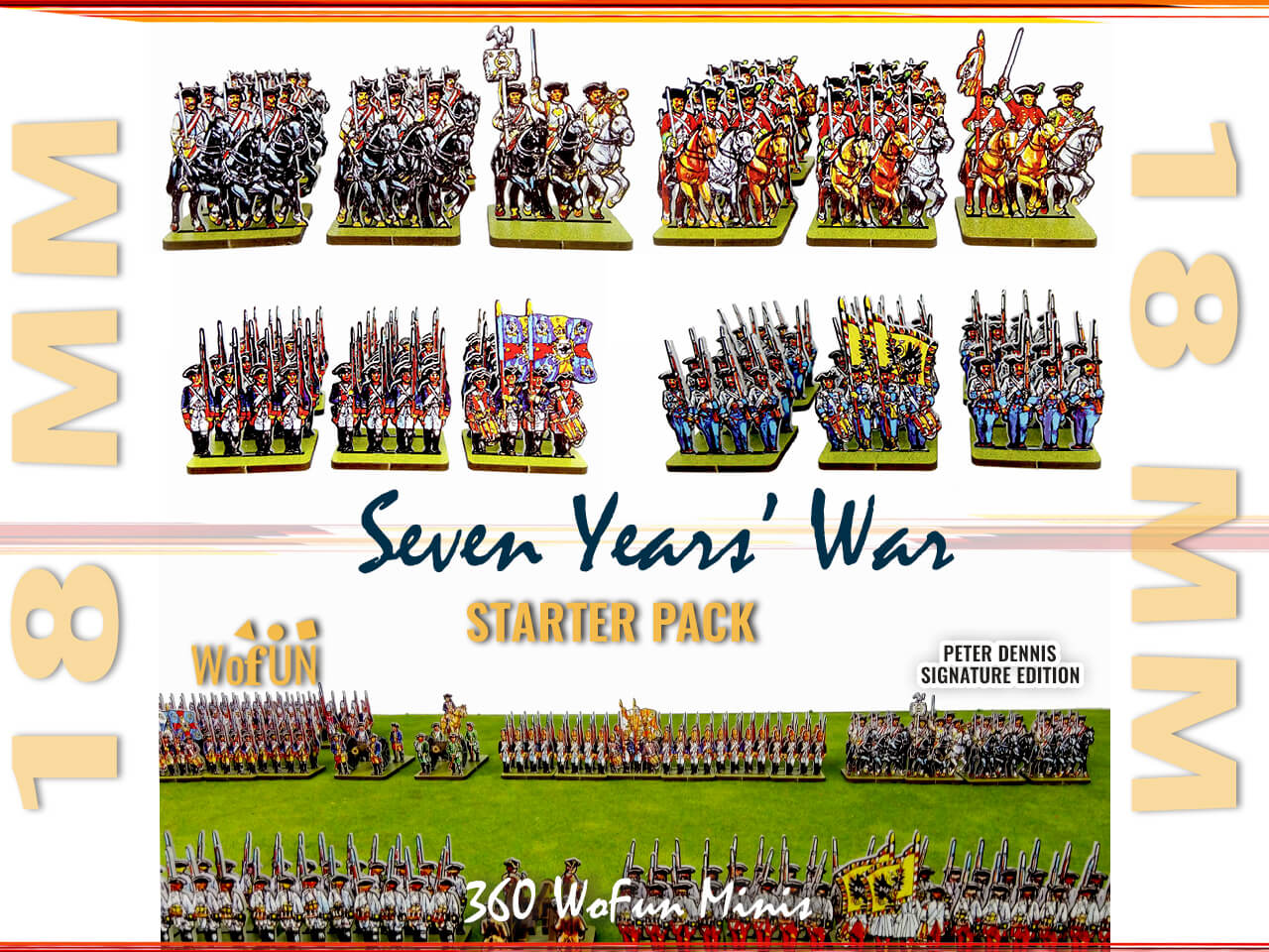 Seven Years War Starter Pack 18 mm